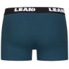 LEANDRO LIDO Pánske Boxerky 3Pack Modré