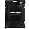 LEANDRO LIDO Pánske Boxerky 3Pack Bordové