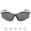 Športové slnečné okuliare LEANDRO LIDO Challenger One white/black