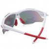LEANDRO LIDO Challenger One športové slnečné okuliare farebné/biele