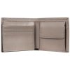 LEANDRO LIDO Klasická peňaženka sivá