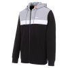 Slazenger Pánska Bavlnená Tepláková Súprava Šedo Čierna (Veľkosť S)