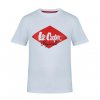 Lee Cooper Logo Pánske Tričko Biele