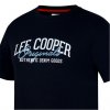 Lee Cooper Pánske Tričko Cooper Logo Čierne