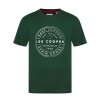 Lee Cooper Pánske Tričko Cooper Logo Zelené