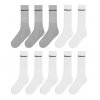 Donnay Pánske Športové Ponožky 10Pack Biele Šedé (Veľkosť 41 - 45)
