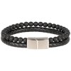 Lobstein & Söhne "Arthur" Men Bracelet black/silver