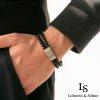 Lobstein & Söhne "Arthur" Men Bracelet black/silver