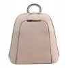 Elegantný menší dámsky batôžtek / kabelka svetlá staroružová