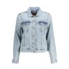 LEVI'S Perfektná Dámska Bunda Svetlo modrá