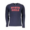 North Sails Perfektné Pánske Tričko Dlhý Rukáv Modrá