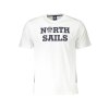 North Sails Perfektné Pánske Tričko Krátky Rukáv Biela