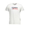 Tommy Hilfiger Perfektné Pánske Tričko Krátky Rukáv Šedá