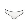 KARL LAGERFELD BEACHWEAR Perfektné Dámske Plavky Spodný diel Biela (Veľkosť XS, Farba Biela)