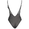 KARL LAGERFELD BEACHWEAR Perfektné Dámske Jednodielne Plavky Čierna (Veľkosť XS, Farba čierna)