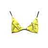 KARL LAGERFELD BEACHWEAR Perfektné Dámske Plavky Vrchný diel Žltá (Veľkosť XS, Farba žltá)