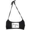 KARL LAGERFELD BEACHWEAR Perfektné Dámske Plavky Vrchný diel Čierna (Veľkosť XS, Farba čierna)