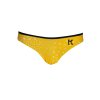 KARL LAGERFELD BEACHWEAR Perfektné Dámske Plavky Spodný diel Žltá (Veľkosť S, Farba žltá)