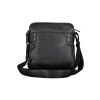 LA MARTINA Praktická Pánska Crossbody Taška Čierna