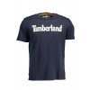 Timberland Perfektné Pánske Tričko Krátky Rukáv Modrá