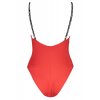 KARL LAGERFELD BEACHWEAR Perfektné Dámske Jednodielne Plavky Červená