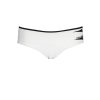 KARL LAGERFELD BEACHWEAR Perfektné Dámske Plavky Spodný diel Biela (Veľkosť XS, Farba Biela)