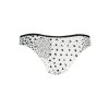 KARL LAGERFELD BEACHWEAR Perfektné Dámske Plavky Spodný diel Biela (Veľkosť XS, Farba Biela)
