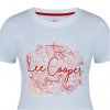 Lee Cooper Dámske Tričko Biele