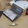 Gregorio Kožená šedá dámska peňaženka s motýľmi v darčekovej krabičke
