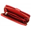 Eslee praktická červená dámska peňaženka
