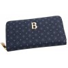 Briciole praktická modrá dámska peňaženka s motívom
