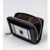 Lorenti Kožená čierna malá dámska peňaženka RFID