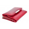 Jennifer Jones Kožená červená malá dámska peňaženka