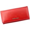 Gregorio Kožená červená matná dámska peňaženka v darčekovej krabičke