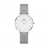 Set DANIEL WELLINGTON Petite Sterling DW00500237 (Hodinky DW00100164, náramek DW00400008)