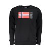 NORWAY 1963 Perfektná Pánska Mikina Čierna