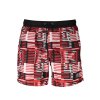 KARL LAGERFELD BEACHWEAR Perfektné Pánske Plavky Červená (Veľkosť S, Farba červená)