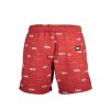 KARL LAGERFELD BEACHWEAR Perfektné Pánske Plavky Červená (Veľkosť S, Farba červená)
