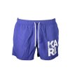 KARL LAGERFELD BEACHWEAR Perfektné Pánske Plavky Modrá (Veľkosť S, Farba modrá)
