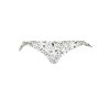 KARL LAGERFELD BEACHWEAR Perfektné Dámske Plavky Spodný diel Biela (Veľkosť L, Farba Biela)