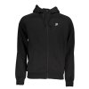 Fila Perfektná Pánska Mikina na zips Čierna