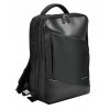 Pierre Cardin Elegantný čierny pánsky batoh s vreckom pre laptop, USB