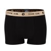 Stark Soul® Prémiové Pánske Boxerky bez bočných švov Safari štýl set 3 kusy čierna šedá (Veľkosť M, Farba Hnedá)