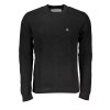 Calvin Klein Štýlový Pánsky Pulóver Čierna (Veľkosť XL, Farba čierna)