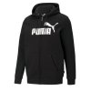 Pánska Mikina so zipsom PUMA Kapucňa 586698 01 čierna (Veľkosť S, Farba čierna)