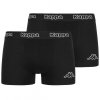 Kappa Pánske Boxerky 2 Pack Čierne (Veľkosť M, Farba čierna)