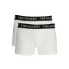 TRUSSARDI Perfektné Pánske Boxerky Biela (Veľkosť M, Farba Biela)