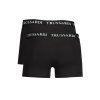 TRUSSARDI Perfektné Pánske Boxerky Čierna (Veľkosť M, Farba čierna)