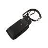 Kožená Taška cez rameno na smartfón unisex Hunter 20x13cm čierna