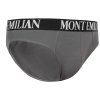 MONT EMILIAN "Avignon" Pánske nohavičky Balenie 3 ks šedé
